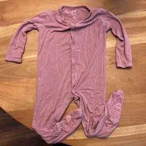 Kyte BABY footie Mulberry 9-12